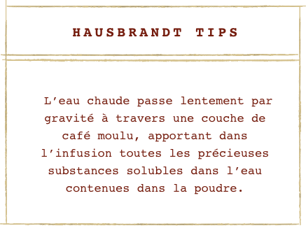 Hausbrandt Tips Chemex